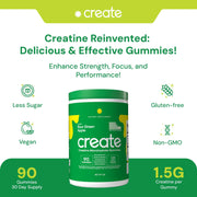 Creatine Monohydrate Gummies for Men & Women