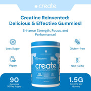 Create Creatine Monohydrate Gummies for Men & Women