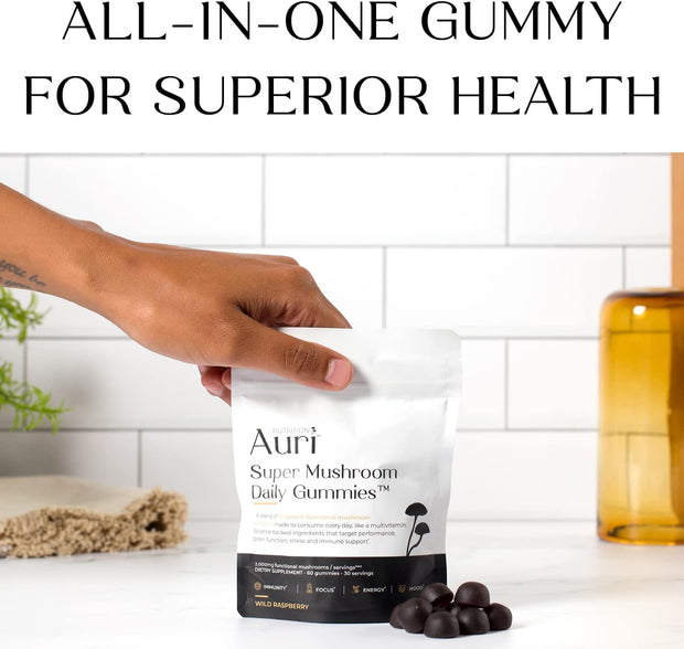 Auri Super Mushroom Daily Gummies