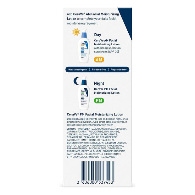CeraVe PM Facial Moisturizing Lotion