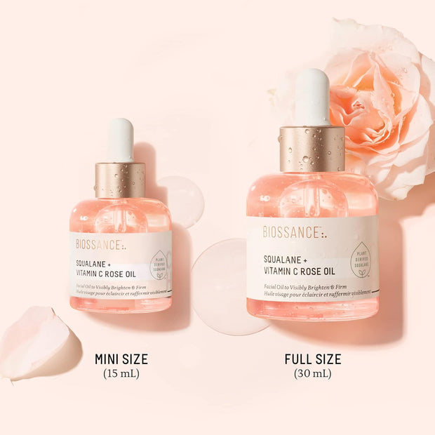 Squalane and Vitamin C Rose Oil