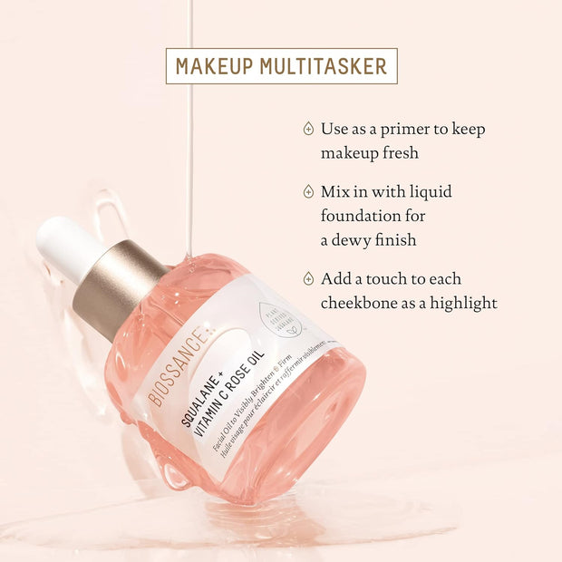 Squalane and Vitamin C Rose Oil
