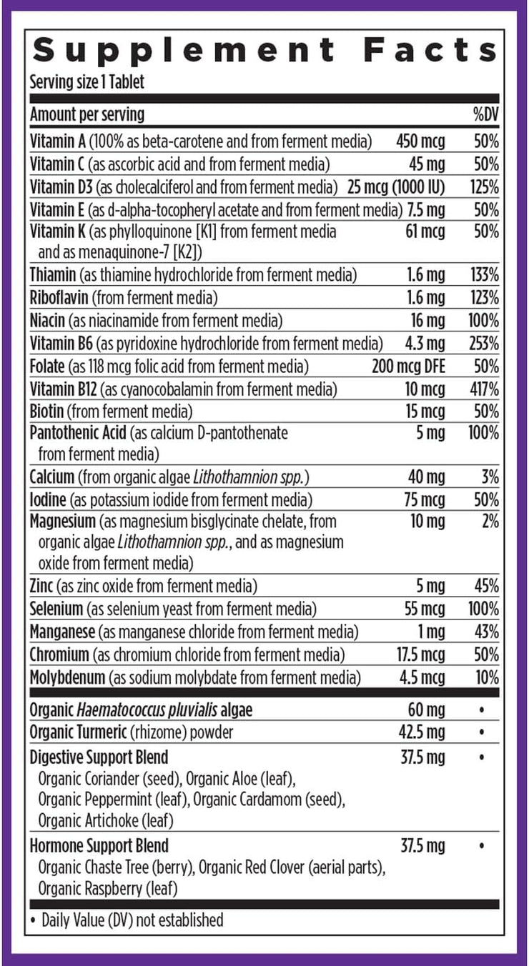 New Chapter Women's Multivitamin 50 Plus for Cellular Energy