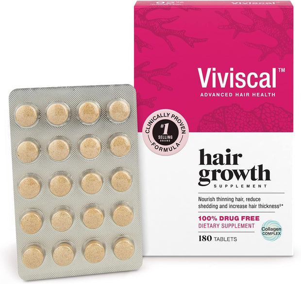 Viviscal Hair Growth Supplements For Women For Thicker