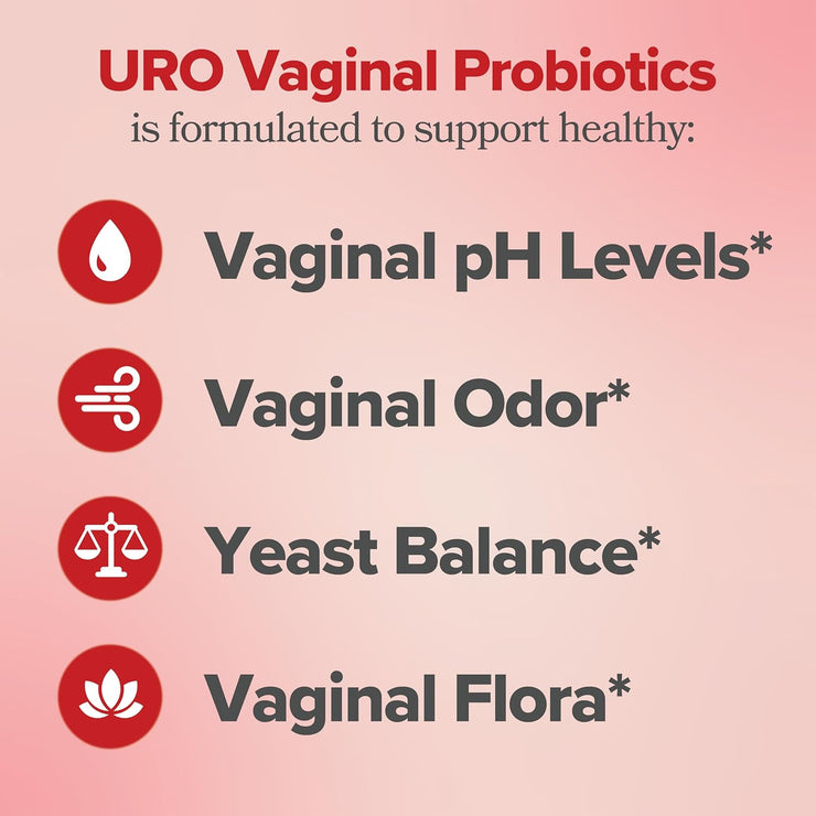 O Positiv URO Vaginal Probiotics for Women pH Balance