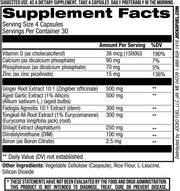 Jocko Fuel Test Booster for Men - Natural Endurance
