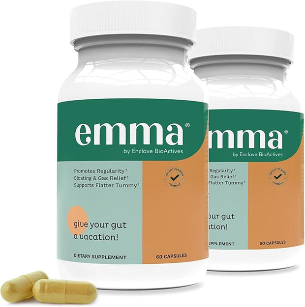 Emma Gut Health - 2 Pack - Gas and Bloating Relief