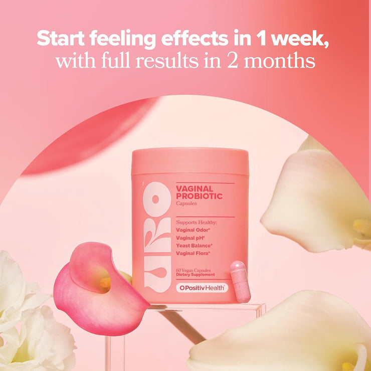 O Positiv URO Vaginal Probiotics for Women pH Balance