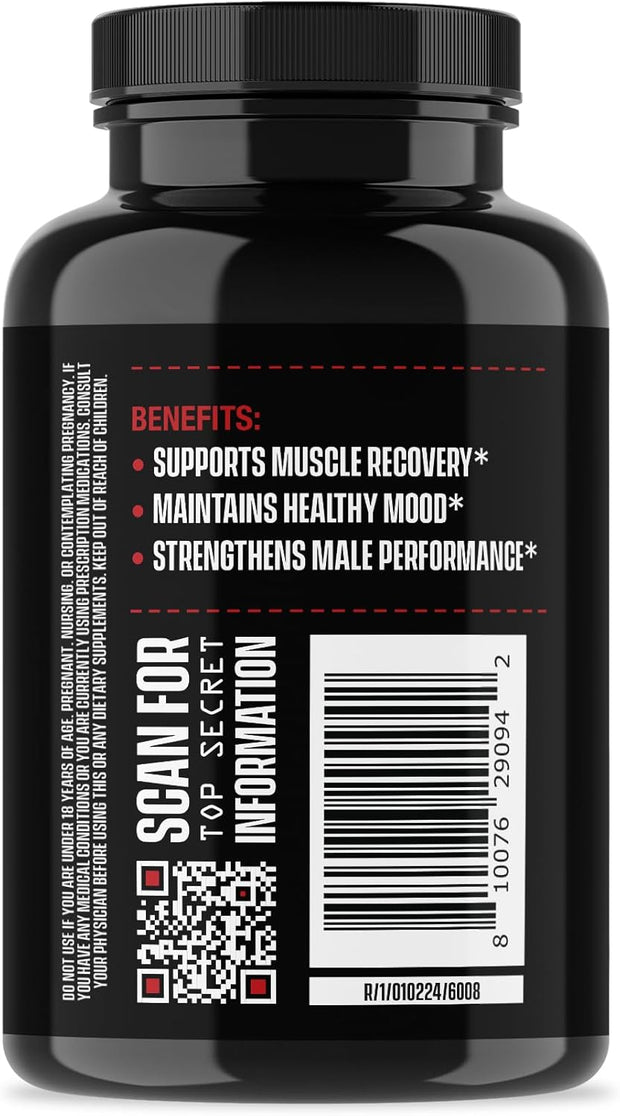 Jocko Fuel Test Booster for Men - Natural Endurance
