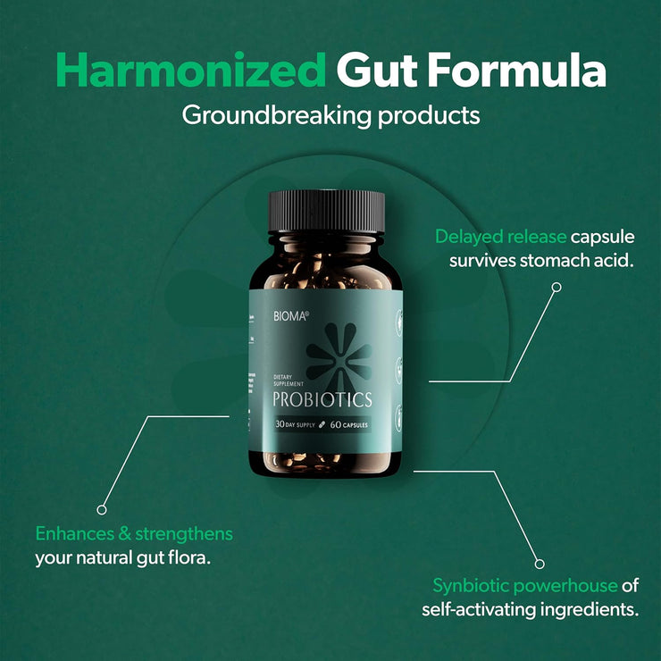 BIOMA Probiotics for Weight Management & Digestive Health