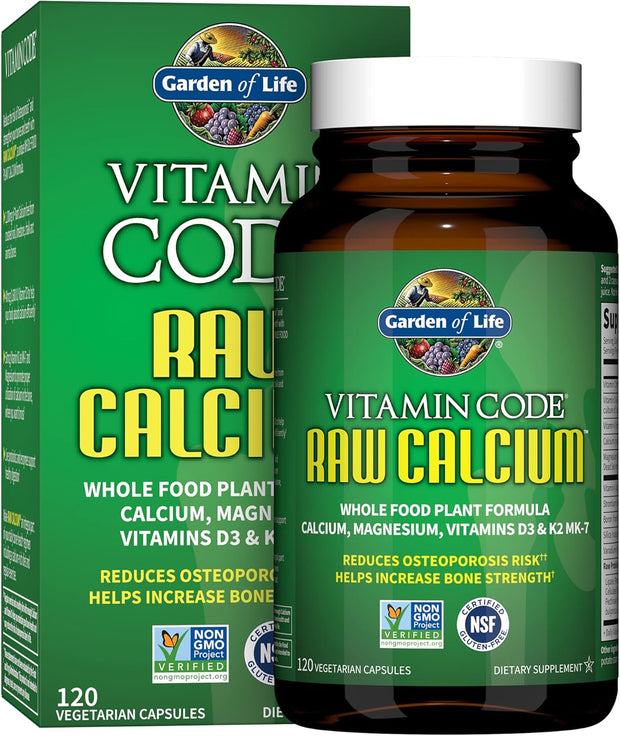 Garden of Life Raw Calcium Supplement for Women and Men