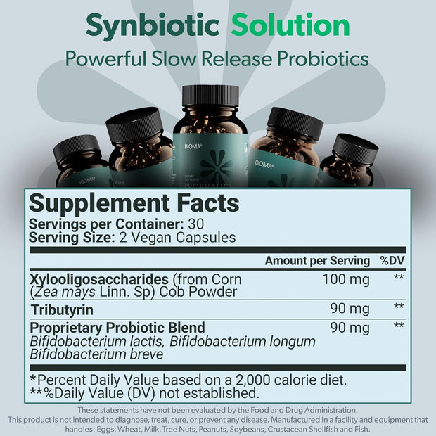 BIOMA Probiotics for Weight Management & Digestive Health