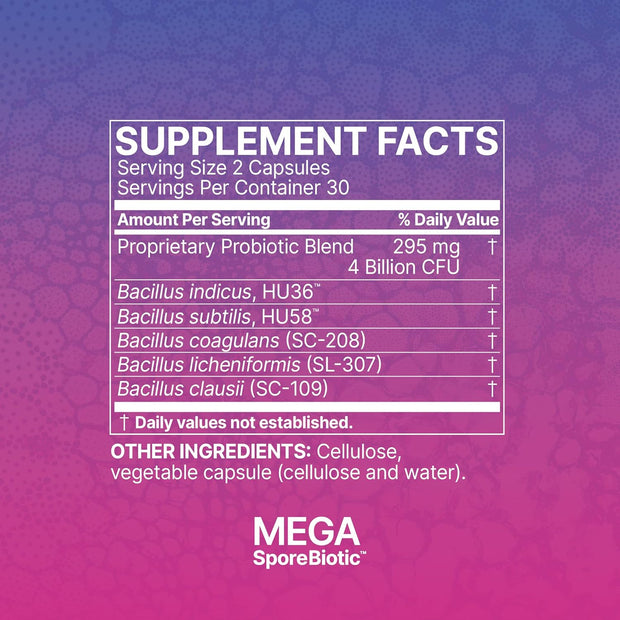 Microbiome Labs MegaSporeBiotic Probiotics for Women & Men