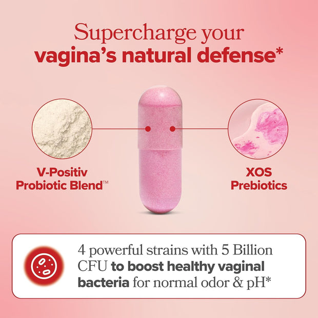 O Positiv URO Vaginal Probiotics for Women pH Balance