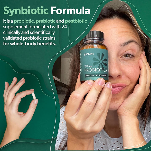 BIOMA Probiotics for Weight Management & Digestive Health